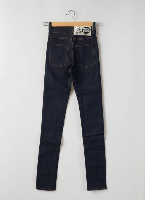 Blugi cu croială slim albastru CHEAP MONDAY femeie