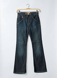 Blugi bootcut elasticitate talie joasă albastru FREEMAN T.PORTER femeie