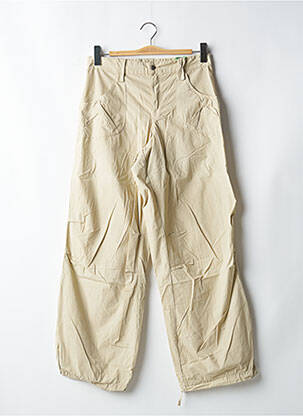 Pantalon larg bej SCHOOL RAG femeie