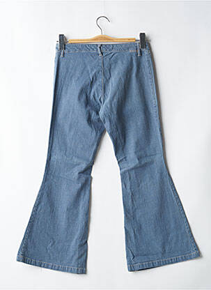 Blugi bootcut buzunare albastru SCHOOL RAG femeie