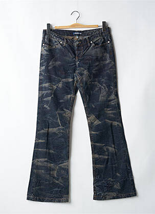 Blugi bootcut buzunare albastru SCHOOL RAG femeie