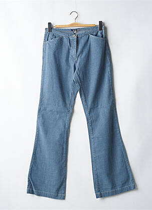 Blugi bootcut buzunare albastru SCHOOL RAG femeie