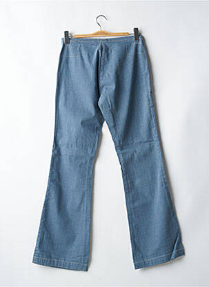 Blugi bootcut buzunare albastru SCHOOL RAG femeie