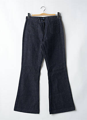 Blugi bootcut buzunare albastru SCHOOL RAG femeie
