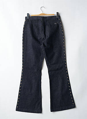 Blugi bootcut buzunare albastru SCHOOL RAG femeie