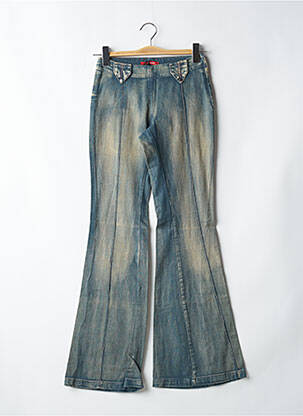 Blugi bootcut buzunare albastru TEDDY SMITH femeie