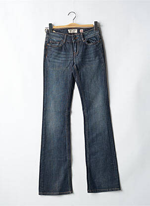 Blugi bootcut buzunare albastru TEDDY SMITH femeie