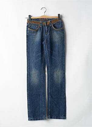 Blugi cu croială slim albastru TEDDY SMITH femeie