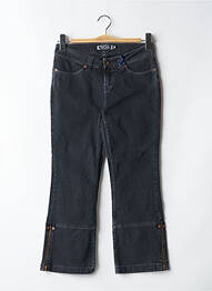 Pantalon trei sferturi buzunare gri TEDDY SMITH femeie