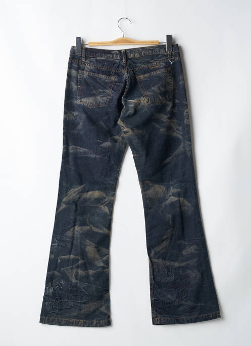 Blugi bootcut albastru SCHOOL RAG femeie