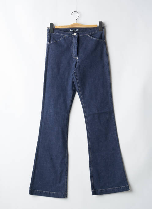 Blugi bootcut albastru SCHOOL RAG femeie