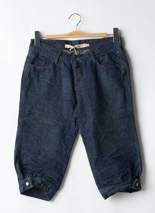 Pantalon trei sferturi albastru SCHOOL RAG femeie