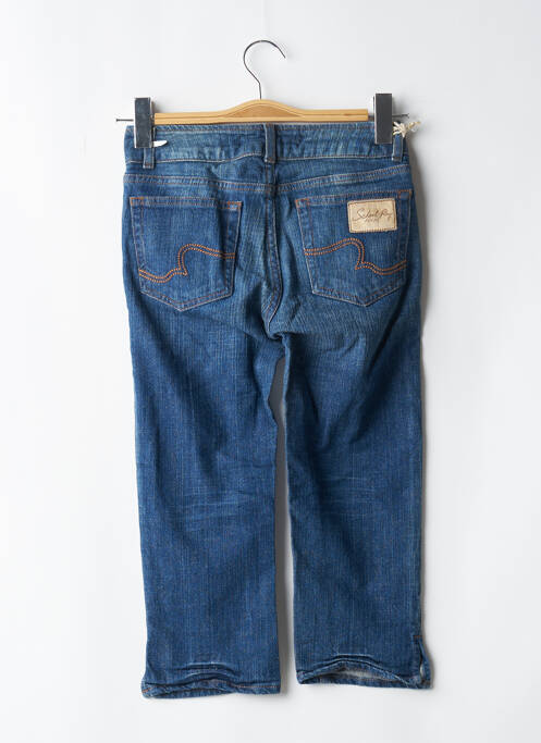 Pantalon trei sferturi albastru SCHOOL RAG femeie