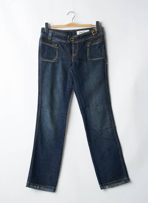 Blugi cu croială slim albastru TEDDY SMITH femeie