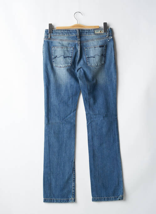 Blugi cu croială slim albastru TEDDY SMITH femeie