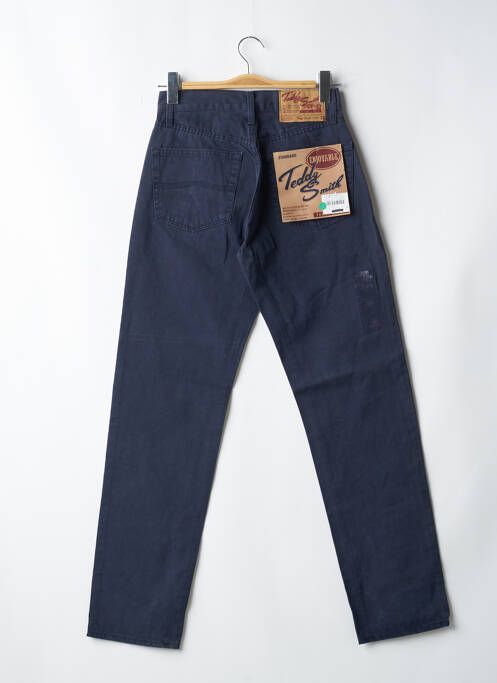 Pantalon drept albastru TEDDY SMITH bărbat