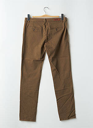 Pantalon slim talie joasă talie joasă verde REIKO femeie