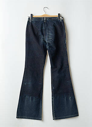 Blugi bootcut buzunare talie joasă albastru SCHOOL RAG femeie