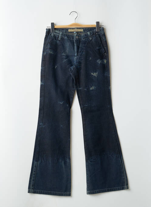 Blugi bootcut albastru SCHOOL RAG femeie