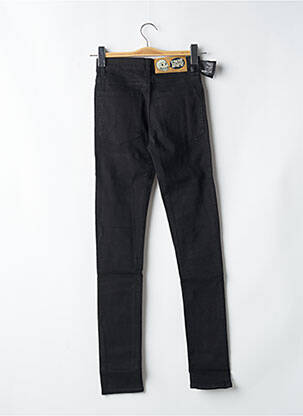 Pantalon slim țesătură poplin mărime normală negru CHEAP MONDAY femeie