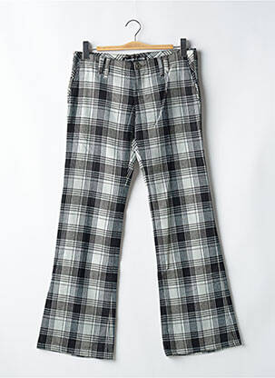 Pantalon chino țesătură poplin mărime normală negru FREEMAN T.PORTER femeie
