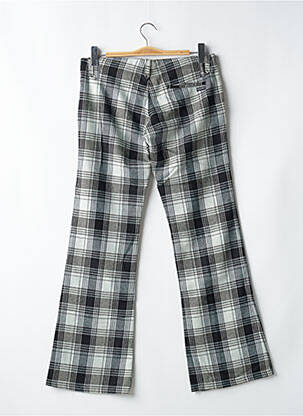 Pantalon chino țesătură poplin mărime normală negru FREEMAN T.PORTER femeie