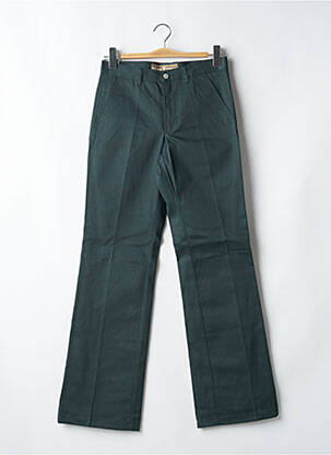 Pantalon chino țesătură poplin mărime normală verde FREEMAN T.PORTER bărbat