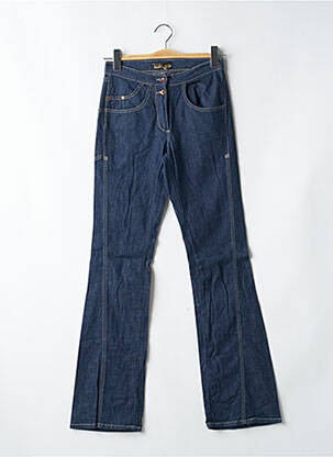 Blugi cu croială evazată albastru TEDDY SMITH femeie