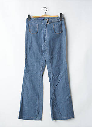 Blugi cu croială dreaptă albastru TEDDY SMITH femeie