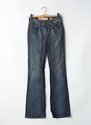 Blugi bootcut buzunare albastru TEDDY SMITH femeie