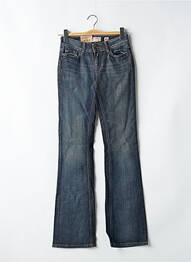 Blugi bootcut buzunare albastru TEDDY SMITH femeie