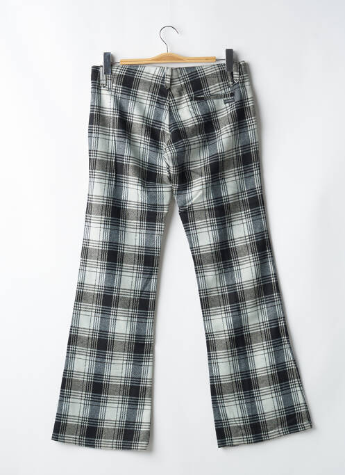 Pantalon chino țesătură poplin mărime normală negru FREEMAN T.PORTER femme