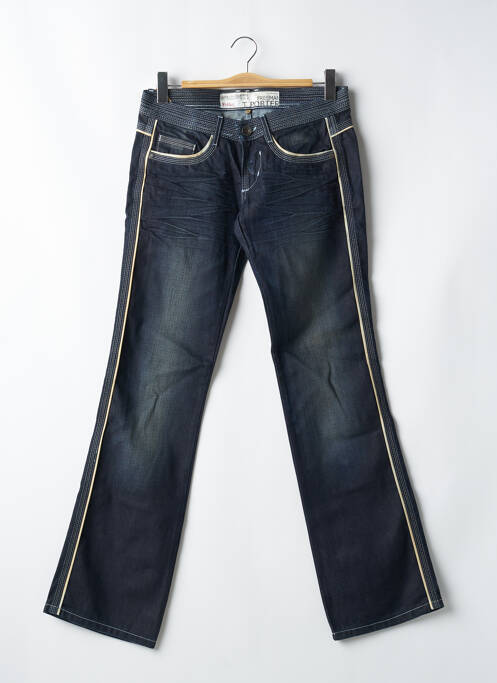 Blugi cu croială dreaptă albastru FREEMAN T.PORTER femeie