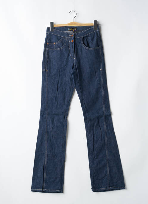 Blugi cu croială evazată albastru TEDDY SMITH femeie