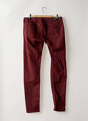 Pantalon slim talie joasă talie joasă roșu LE TEMPS DES CERISES femeie