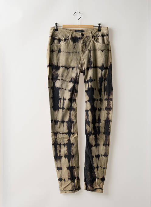 Pantalon slim bej ELEVEN PARIS femeie