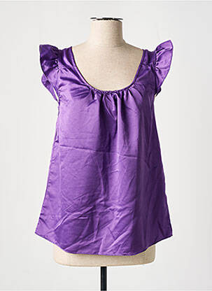 Top violet ICHI femeie
