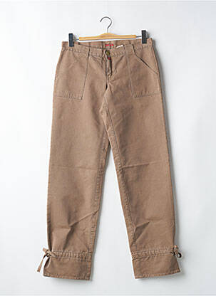 Pantalon drept bej BE YOU K femeie