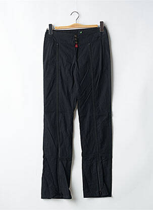 Pantalon drept țesătură poplin mărime normală negru BE YOU K femeie