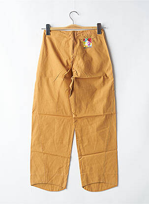 Pantalon drept țesătură poplin talie înaltă bej BE YOU K femeie
