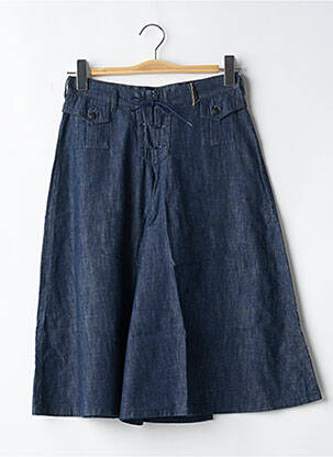 Pantalon trei sferturi croială fustă pantaloni scurți mărime normală albastru BE YOU K femeie
