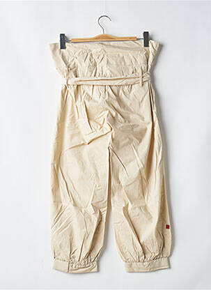 Pantalon 7/8 talie înaltă talie înaltă bej BE YOU K femeie