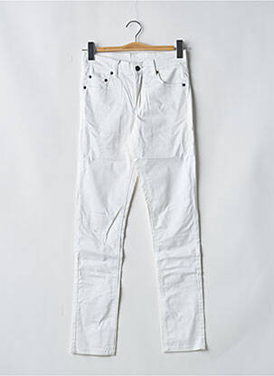 Pantalon slim conic mărime normală alb CHEAP MONDAY femeie
