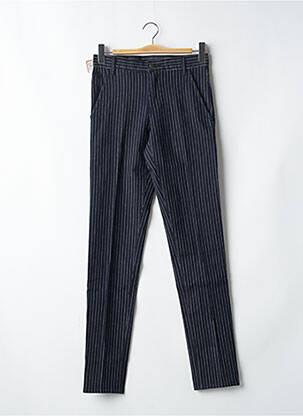 Blugi skinny țesătură brută mărime normală albastru CHEAP MONDAY femeie