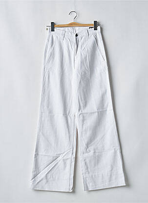 Blugi cu croială largă alb CHEAP MONDAY femeie