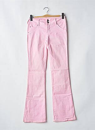 Pantalon evazat roz CIMARRON femeie