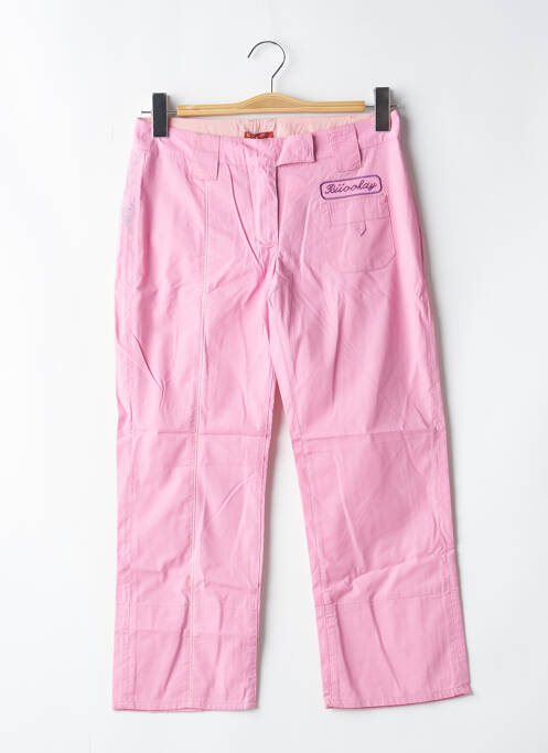 Pantalon trei sferturi roz BE YOU K femeie