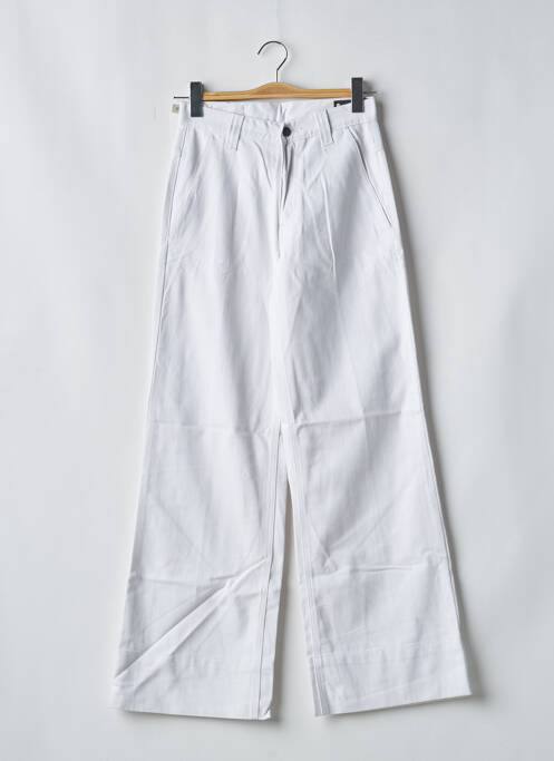 Blugi cu croială largă alb CHEAP MONDAY femeie