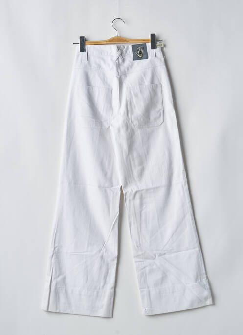 Blugi cu croială largă alb CHEAP MONDAY femeie