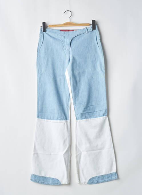 Pantalon evazat albastru CHEYENNE femeie